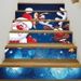 Autocollants Décoratives d'Escalier Motif Cerf et Père Noël - Multicolore 100*18CM*6pcs