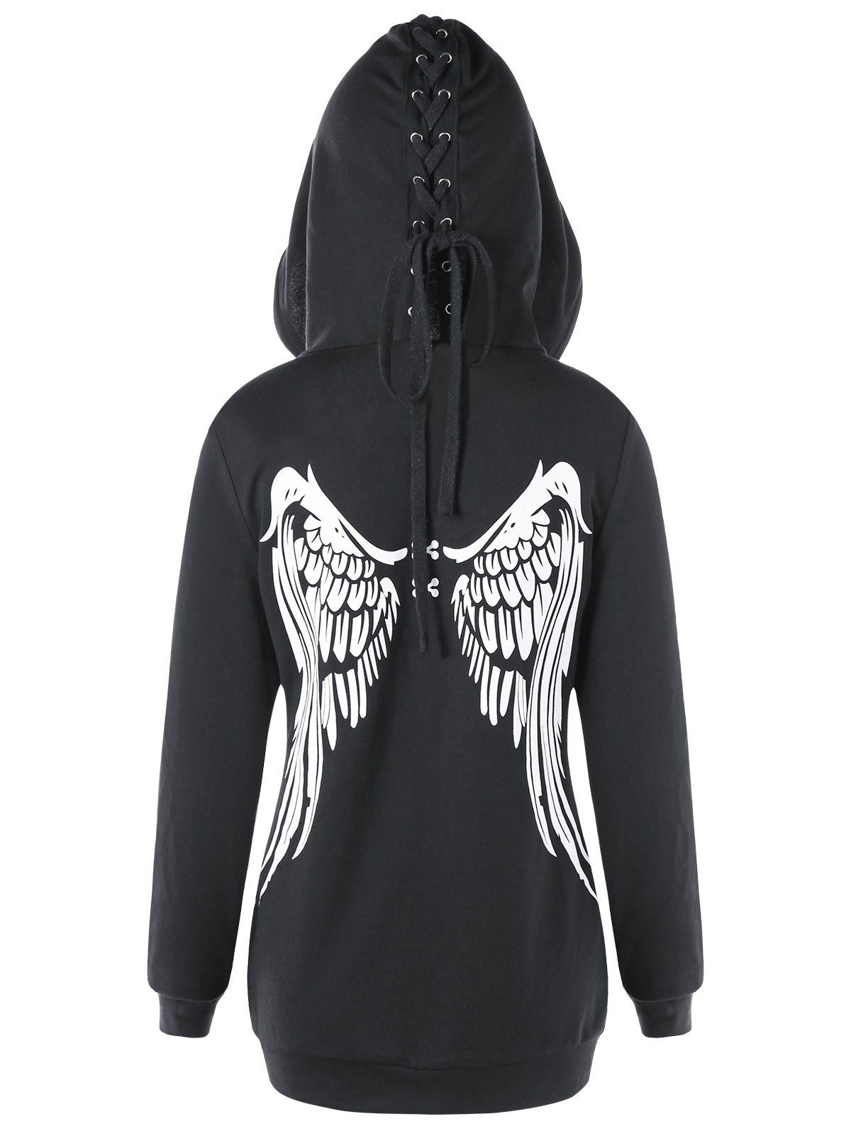 off white angel wing hoodie