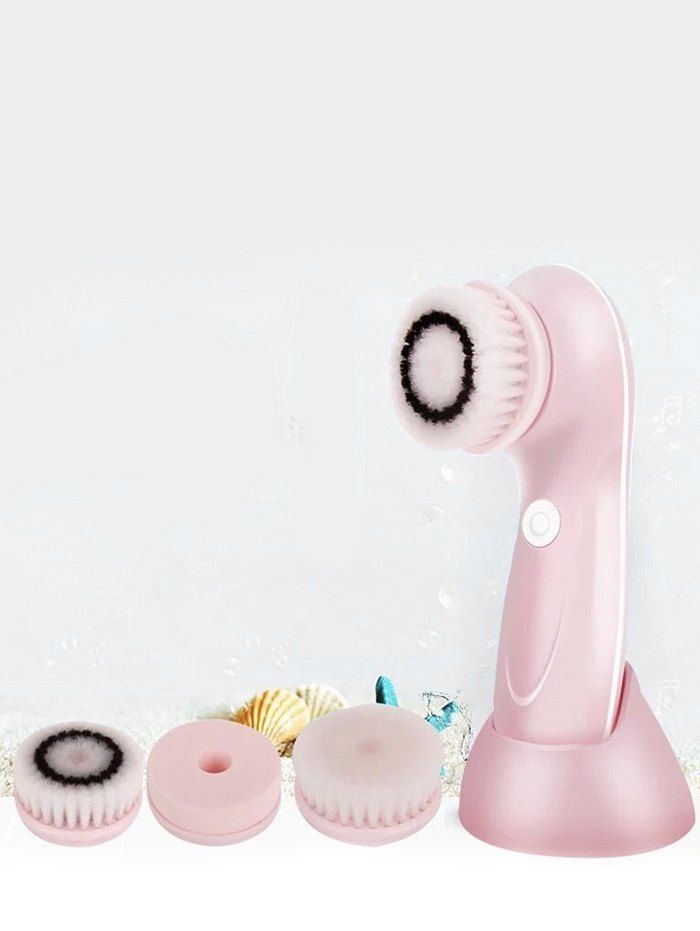 

Professional Electric Facial Cleaning Device, Pink