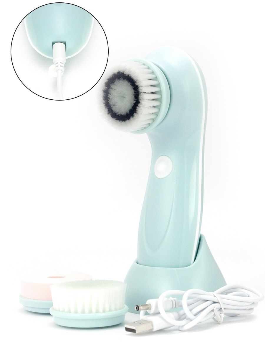 

Professional Electric Facial Cleaning Device, Light green