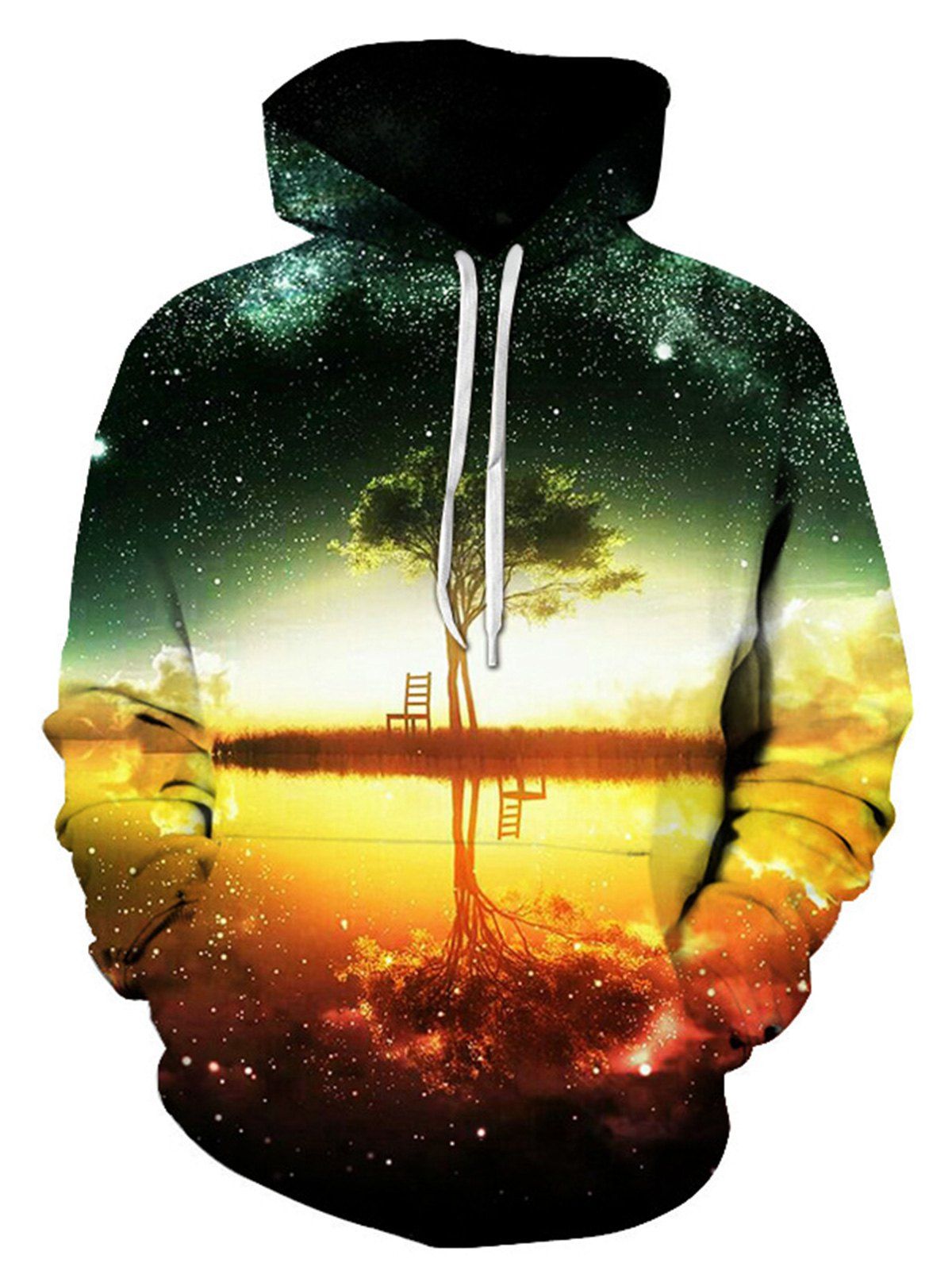 galaxy tree hoodie