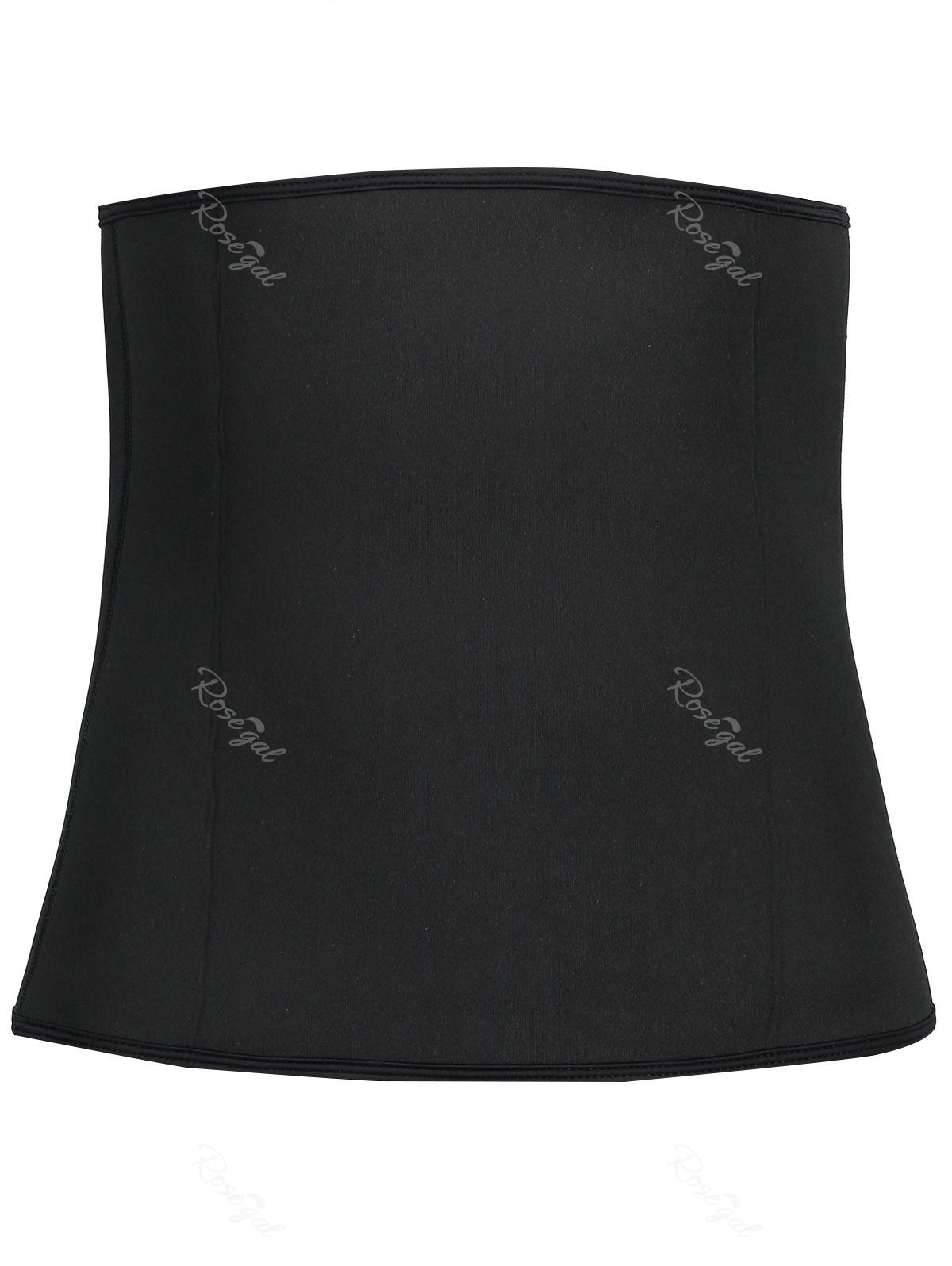 

Plus Size Sports Waist Trainer Corset, Black