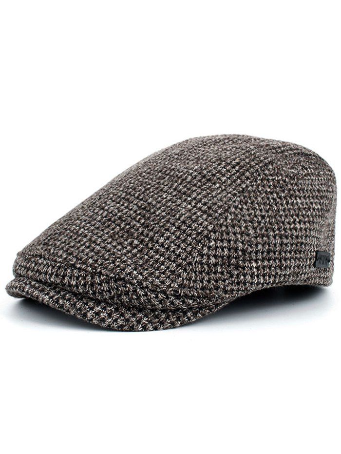 

Vintage Corn Shape Embellished Duckbill Hat, Coffee