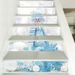 Christmas Snowman Balls Pattern Decorative Stair Stickers -  