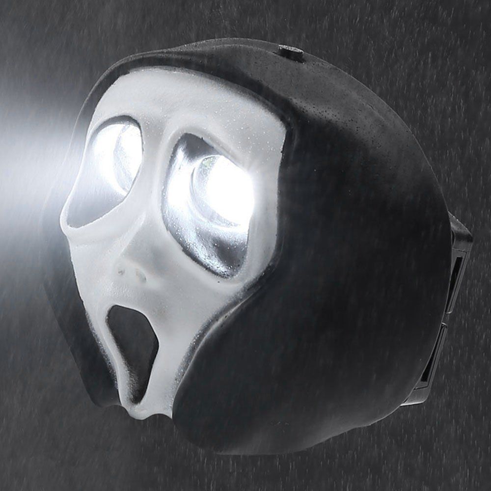 

Cycling Skull Shape LED Headlamp, Black