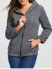 Fashion Casual Women's Thicken Hoodie Coat Outerwear Jacket -  