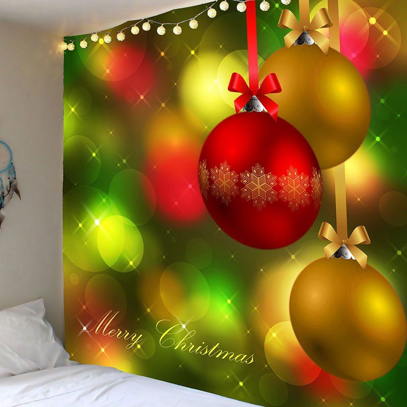 

Baubles and Light-spot Pattern Wall Tapestry, Colorful