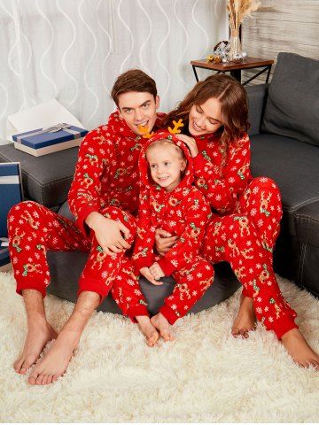 Rudolph Matching Christmas Family Pajama