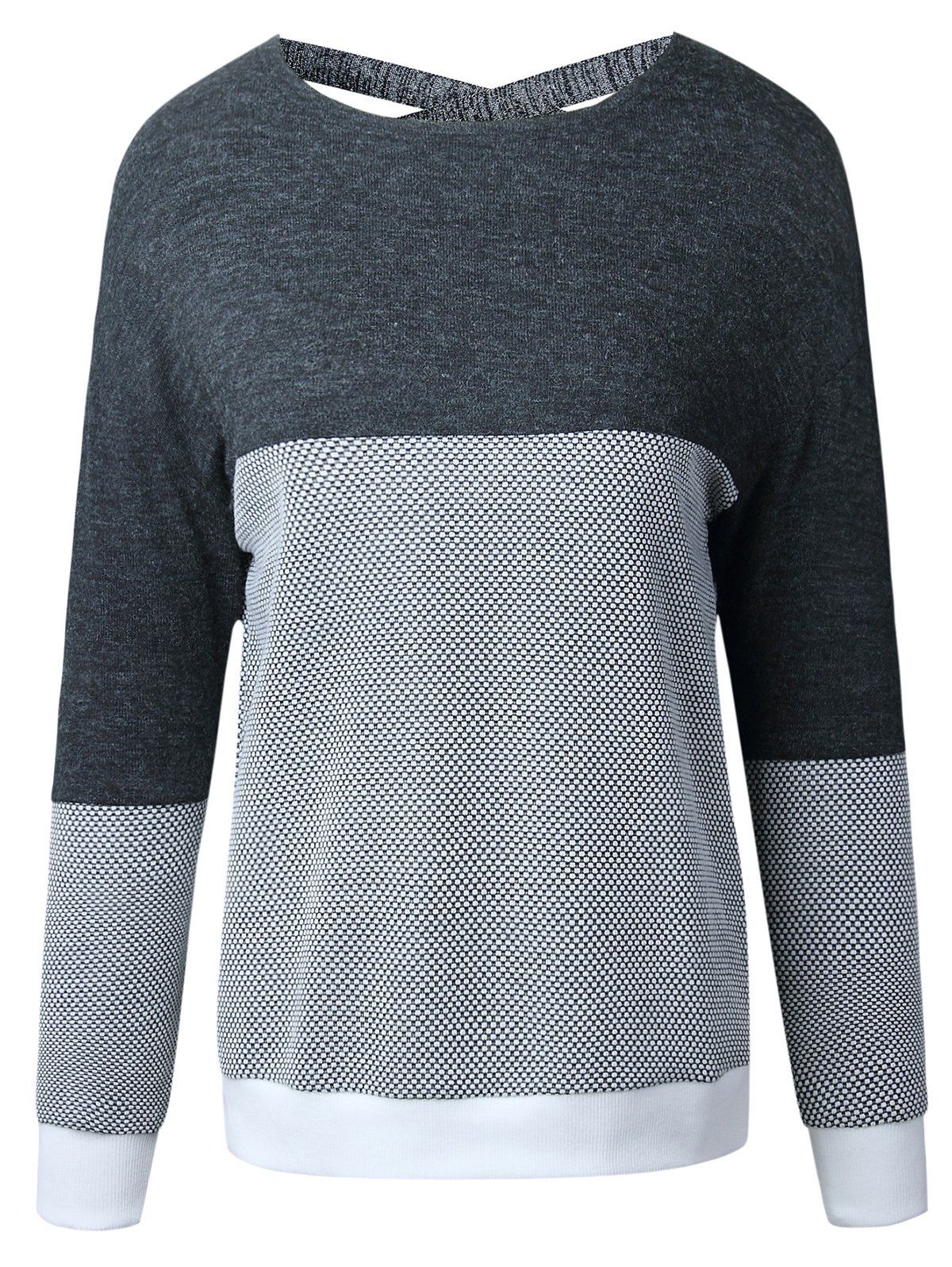 criss cross sweater back