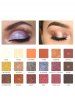 Professionnel 18 Couleurs Brillantes Palette d'Ombre à Paupières -  