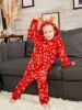 Rudolph Matching Christmas Family Pajama -  