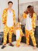 Cute Giraffe Christmas Family Animal Onesie Pajamas -  
