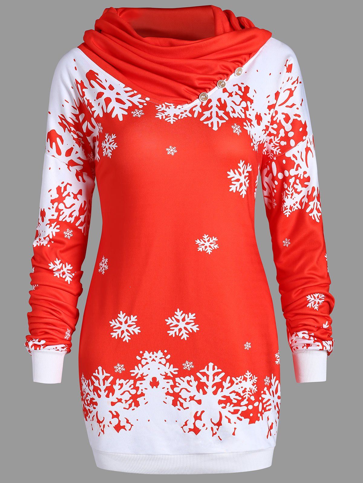 longline christmas top