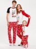 Deer Rudolph Matching Family Christmas Pajama Set -  