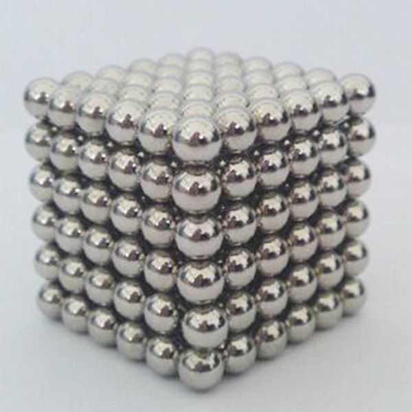 

216 Pcs 3mm Education Toys Magnet Toys Multi Molding Magnetic Balls, Silver