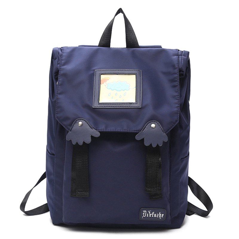 [38 OFF] Palm Cartoon Letter Backpack Rosegal