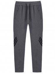 grey straight sweatpants