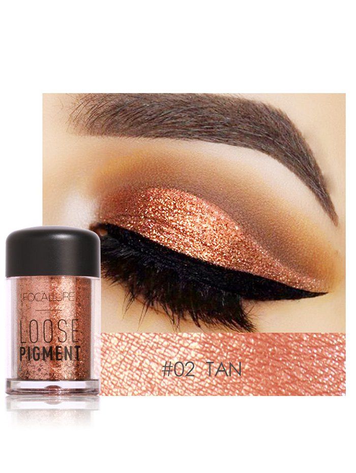 Professional Shimmer Loose Gliter Eyeshadow Powder, #02