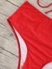 Ensemble De Bikini à Col Plongeant Noué Devant -  