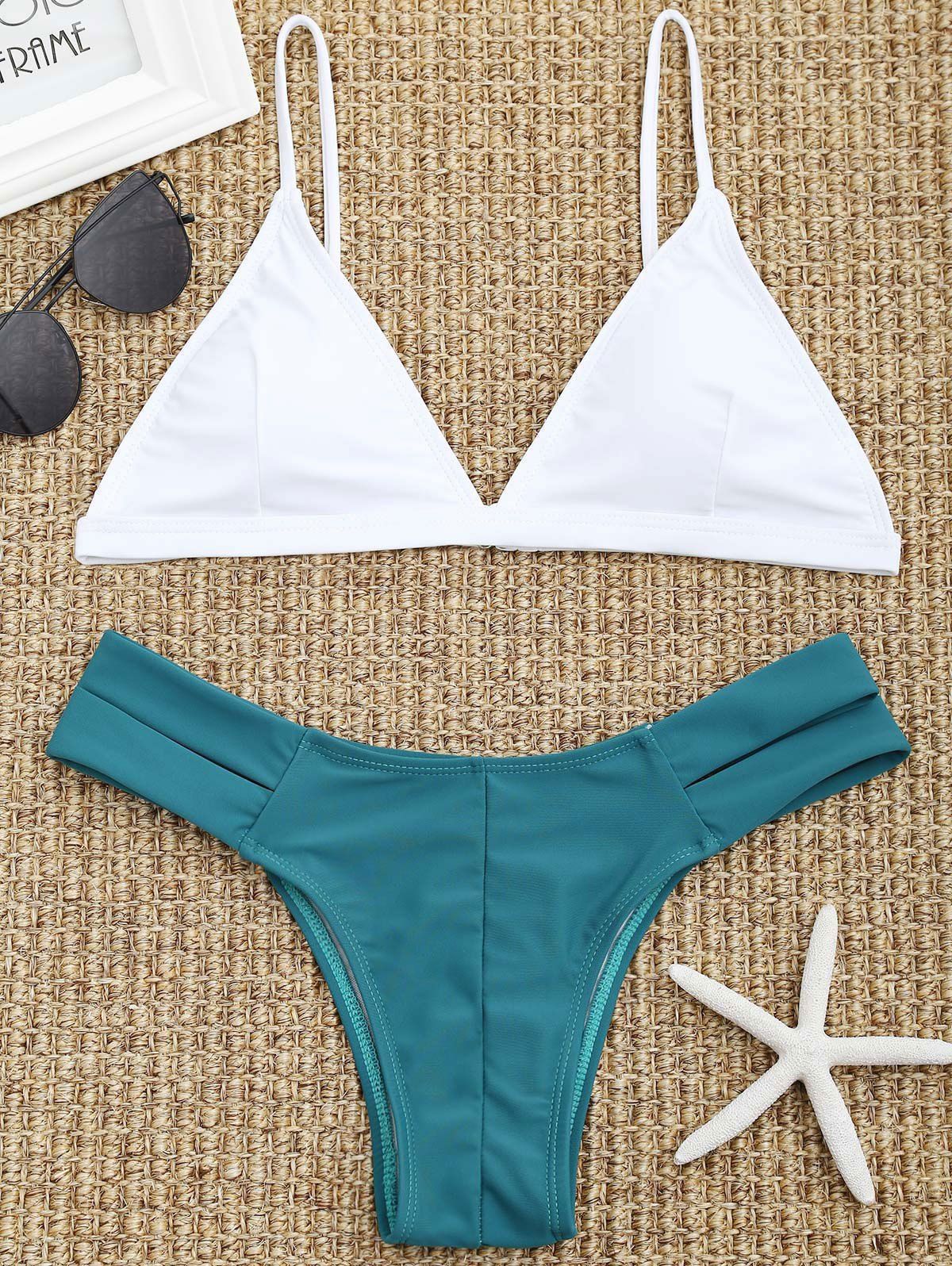 

Pad Cutout Bikini Set, White