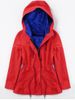 Drawstring Hooded Heated Jacket -  