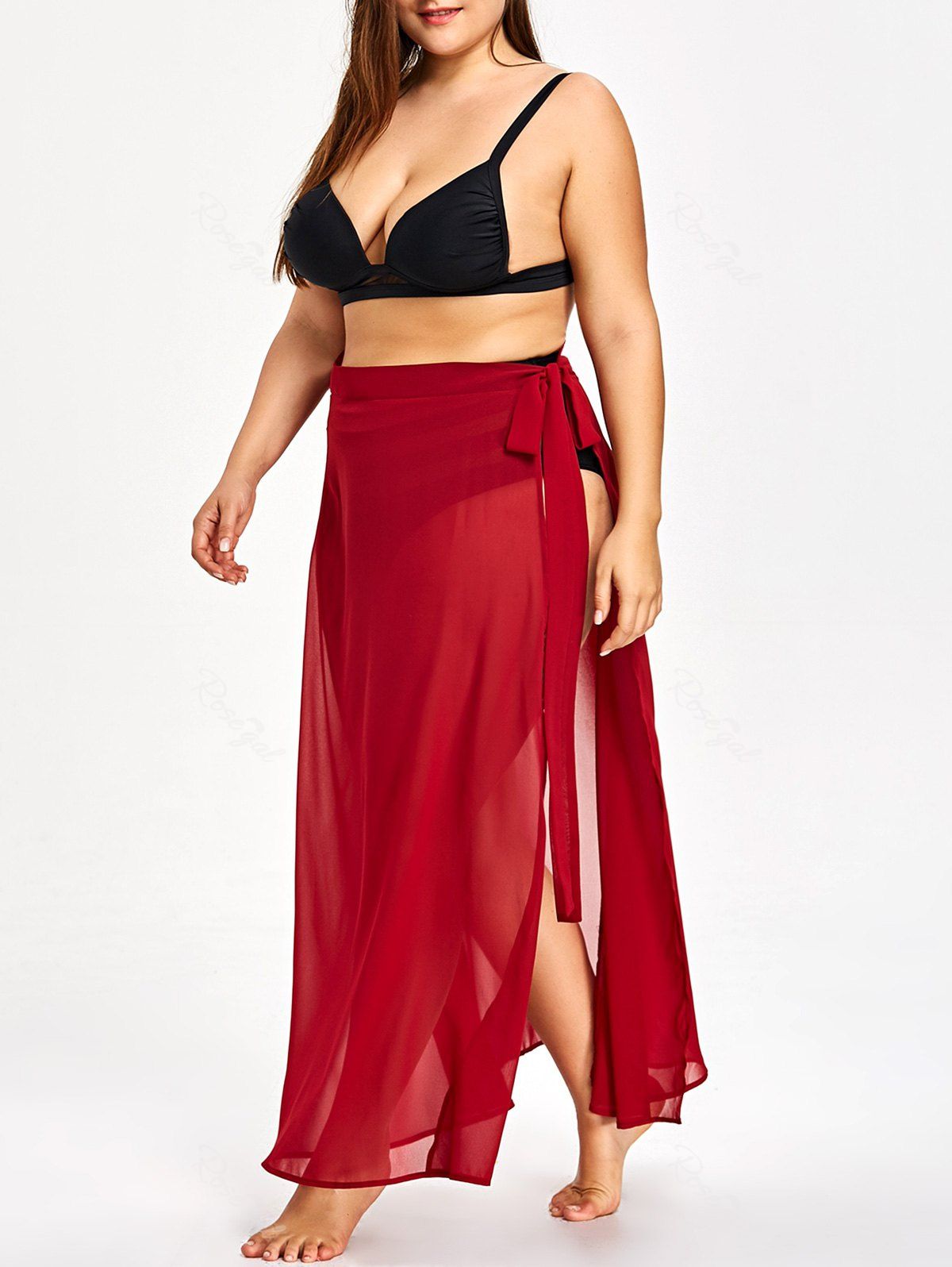 plus size cover up skirt