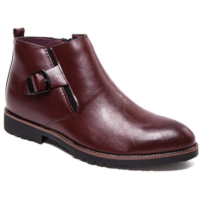 chukka boots with zipper
