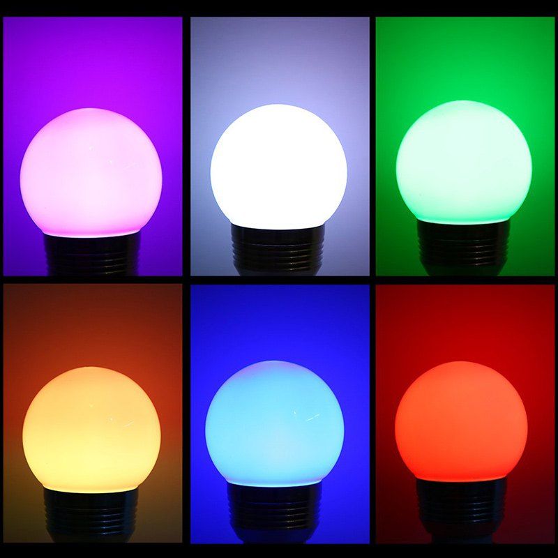 

Remote Control Energy-saving E27 LED Bulb Light, White