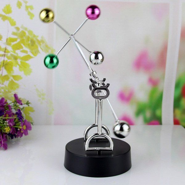 

Home Office Decoration Ball Celestial Rotating Wiggler Instrument, Colorful