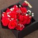 11 Pcs Soap Rose Flowers In A Box Valentine's Day Gift -  