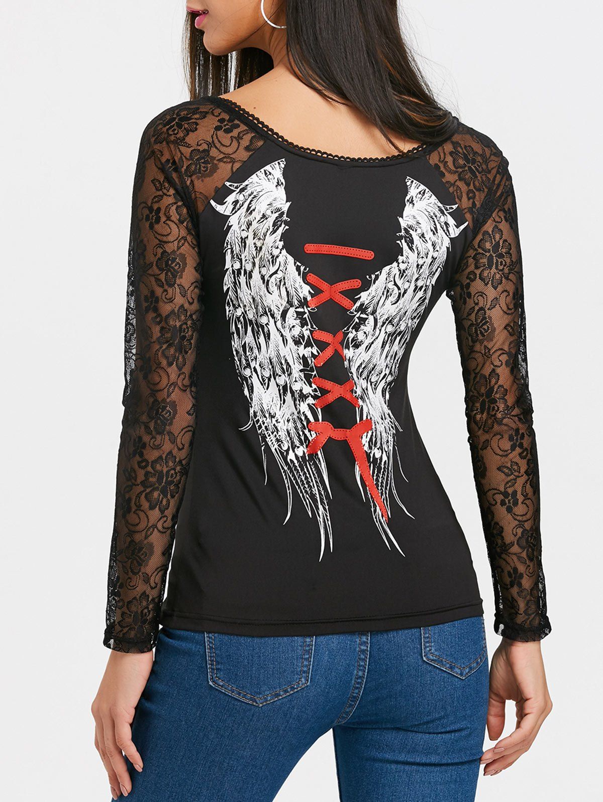 shirts with wings on the back