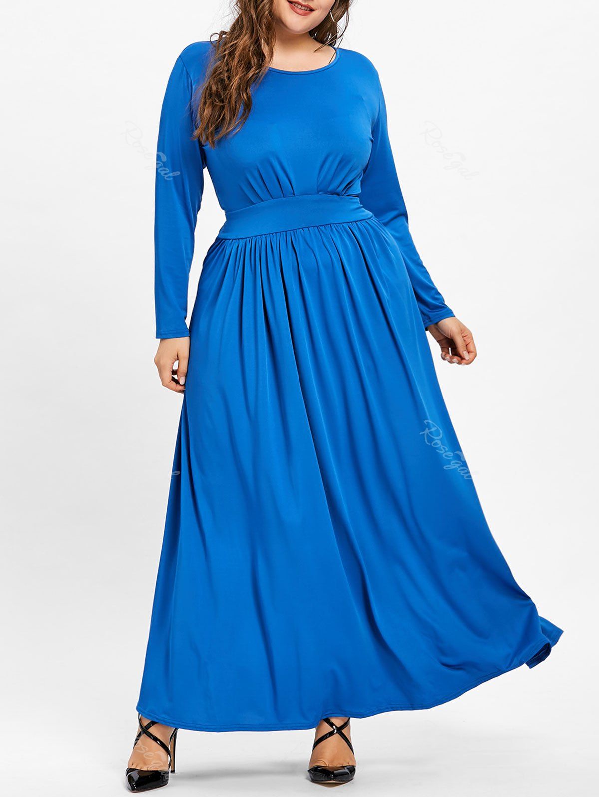 plus size maxi tunic
