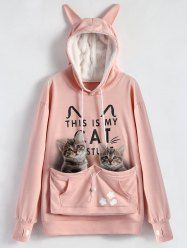 best cat pouch hoodie