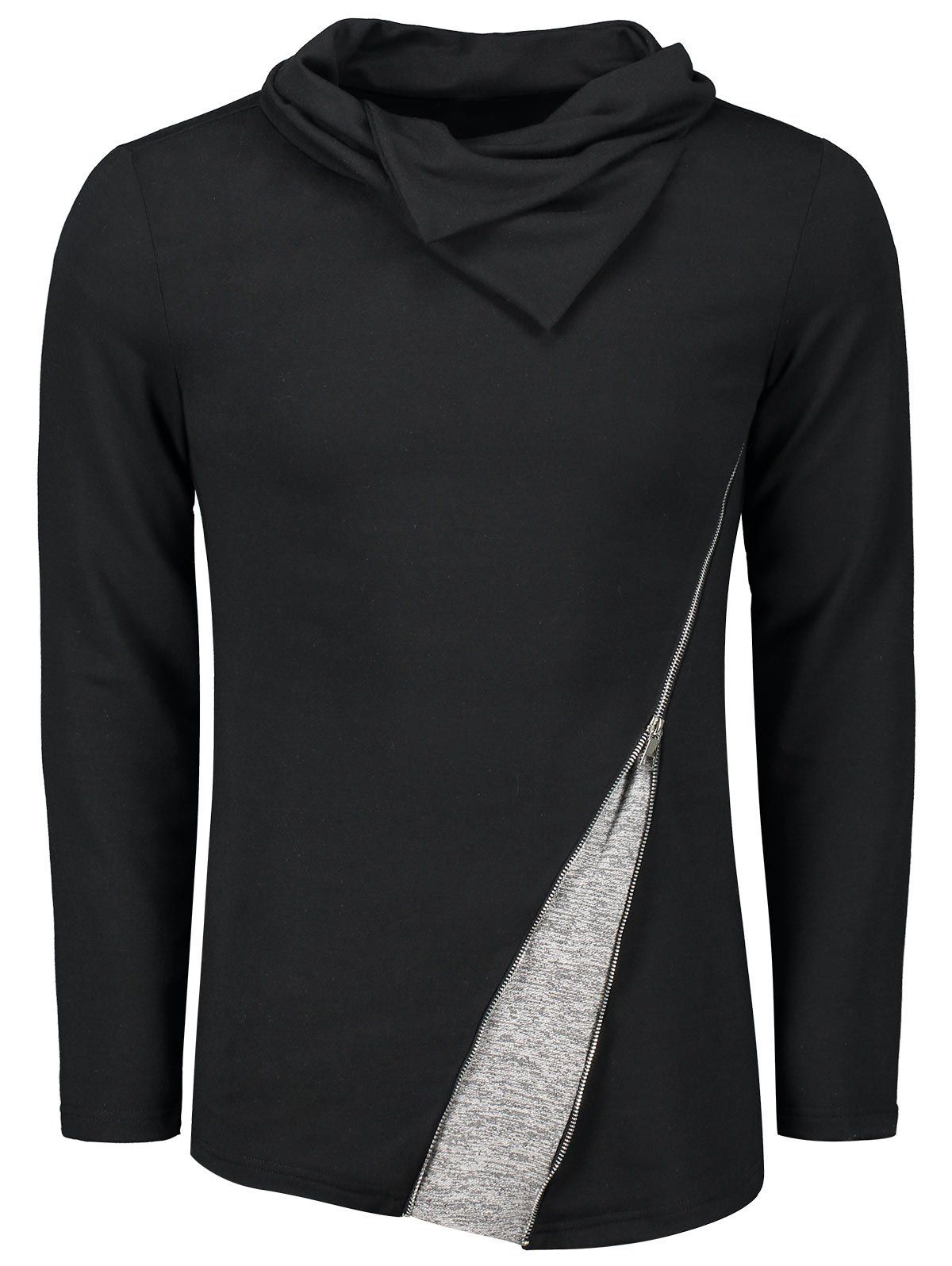 full sleeve zip t shirt