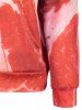 Kangaroo Pocket Raw Meat Hoodie -  
