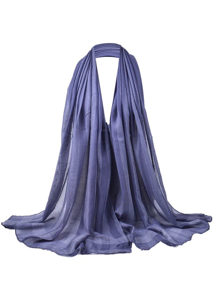 

Retro Soild Color Pattern Long Sheer Scarf, Smashing