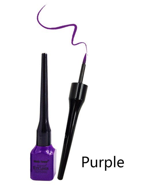 

Professional Waterproof Cosmetics Makeup Colored Liquid Eyeliner, Purple