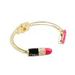 Valentine's Day Red Mouth Design Cuff Bracelet -  