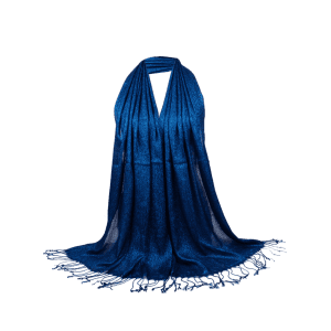 Vintage Shinny Silky Long Scarf -