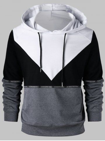 drawstring raglan sleeve zip pockets hoodie