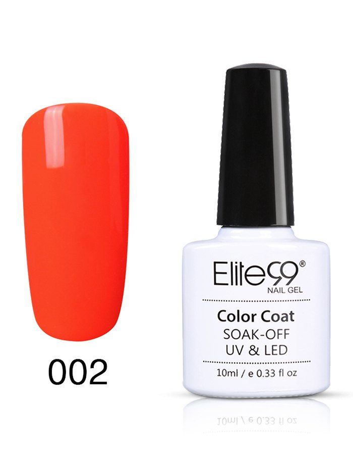 

10ML Orange Series UV Gel Soak Off Nail Art Nail Polish, 02