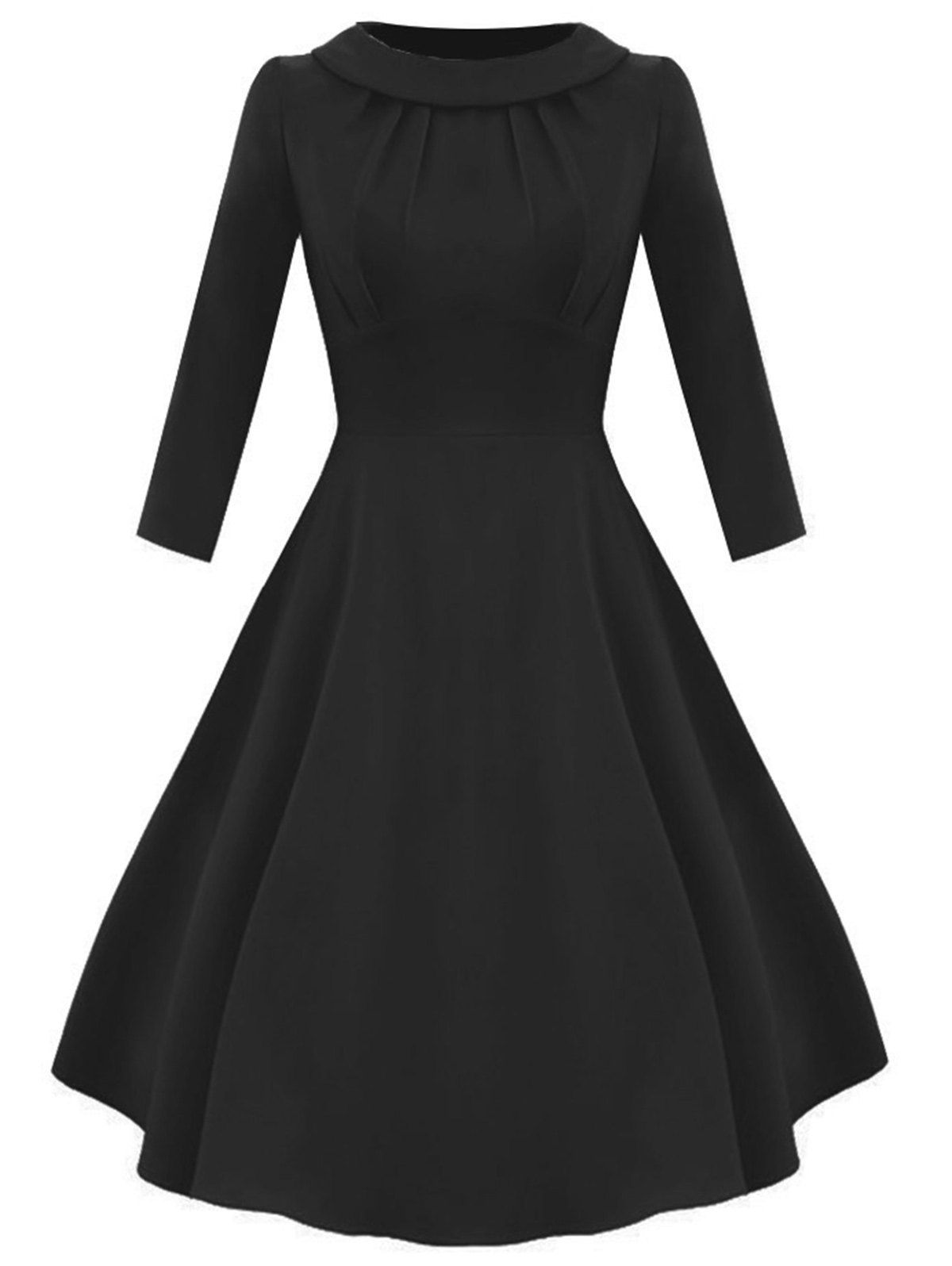 empire waist fit and flare dress