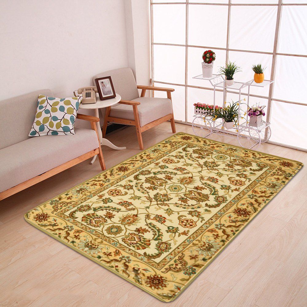 

Antiskid Persian Totem Printed Home Decor Rug, Earthy