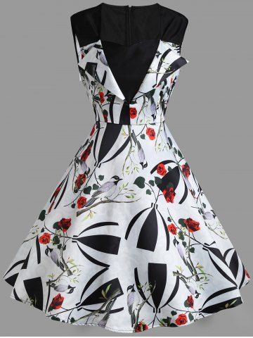 Robe au style vintage intemporel main image 1