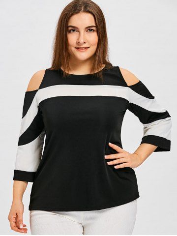Tampão Plus Size de Bloco de Cor