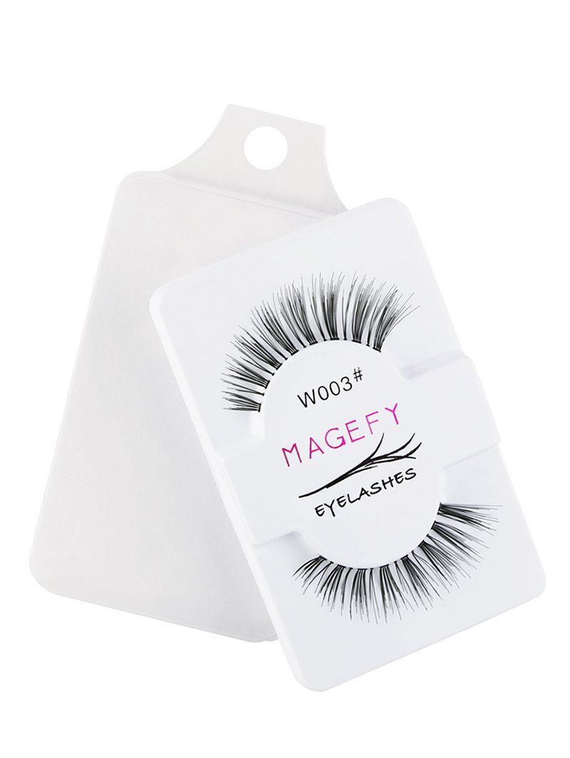 

1 Pair 3D Natural Fake Eyelashes DIY Makeup, Black