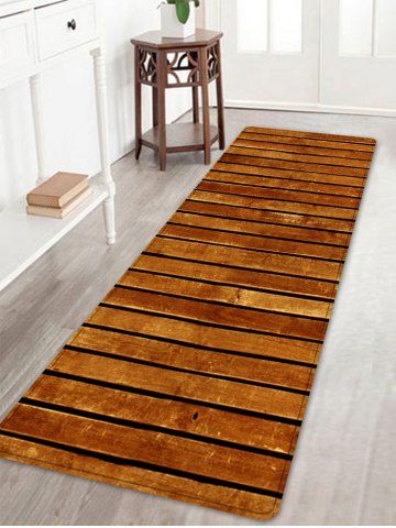 joint wood board pattern floor area rug  | 360 x 480