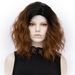 Medium Side Parting Natural Wavy Ombre Synthetic Wig -  