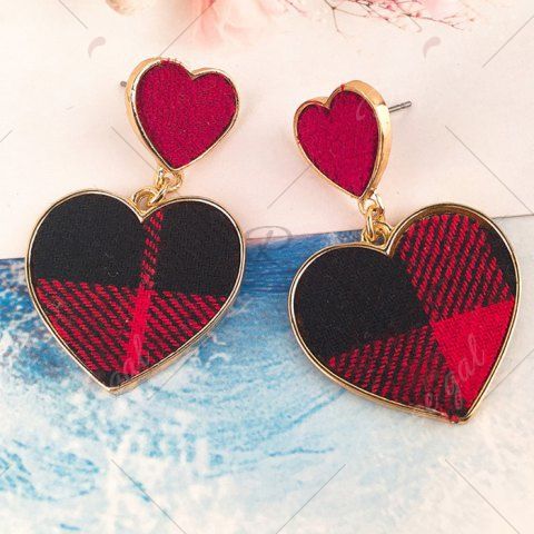 Pendientes de corazón de plata espárragos Post Corazones Rojo Esmalte Amor románico Regalo Presente
