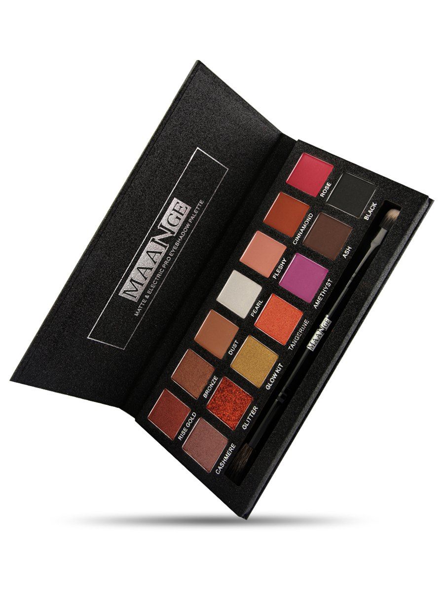 

Professional 14 Colors Matte Electric Pro Eyeshadow Palette, Colorful